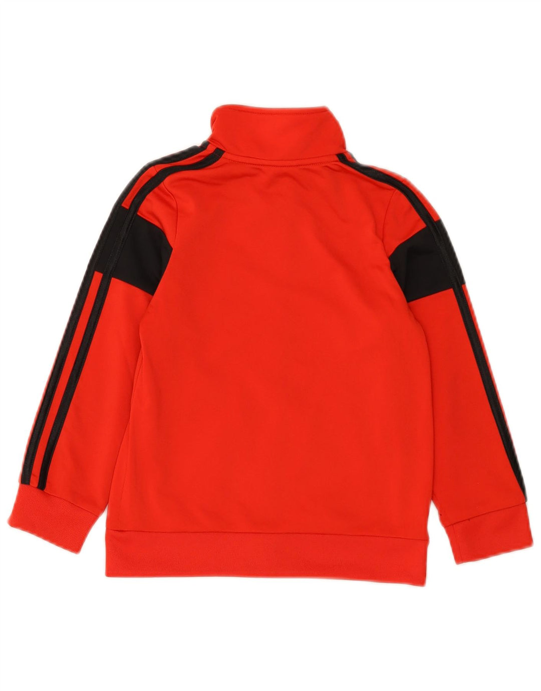Jaqueta Adidas Meninos Treino Top 4-5 Anos Vermelho Colorblock Poliéster