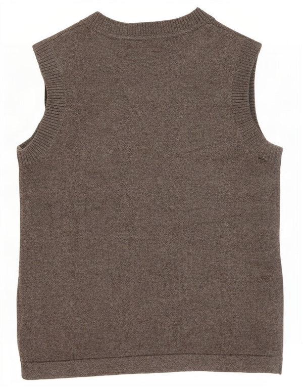 Regata feminina Marks & Spencer com colete UK 6 XS poliéster cinza