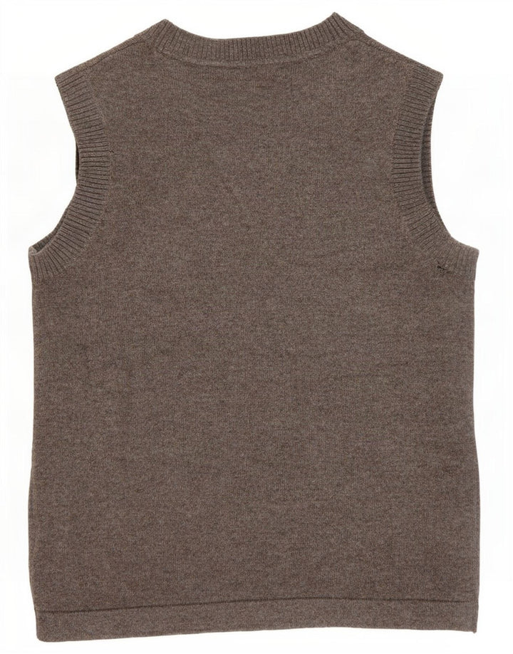 Regata feminina Marks & Spencer com colete UK 6 XS poliéster cinza