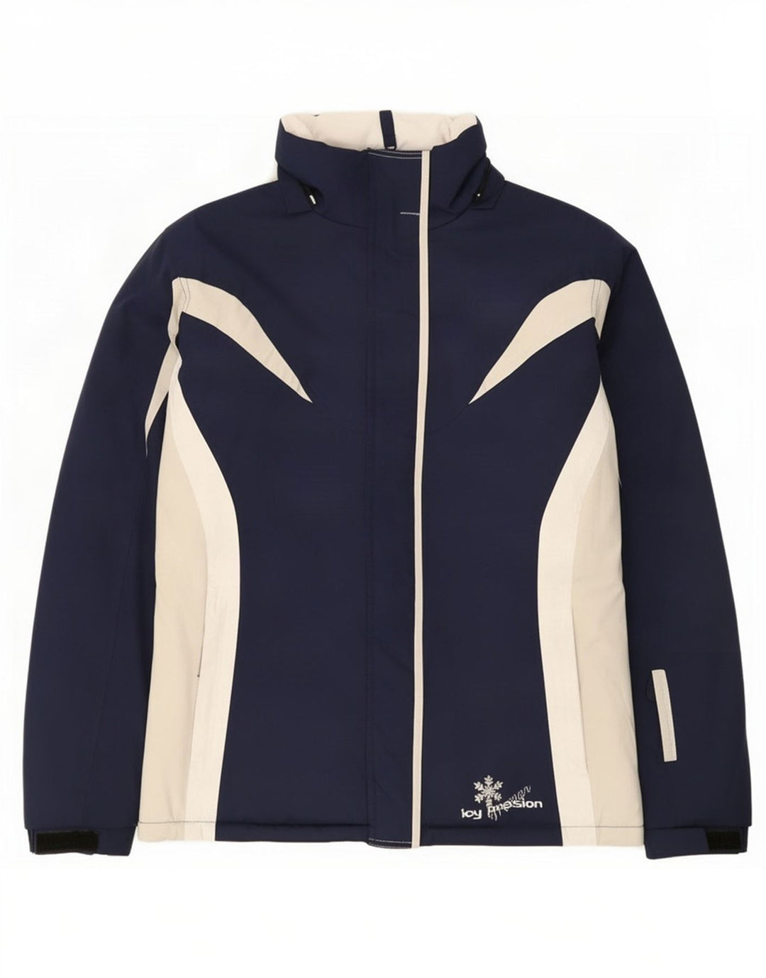 Jaqueta de esqui feminina MC Kee's IT 44 médio azul marinho colorblock