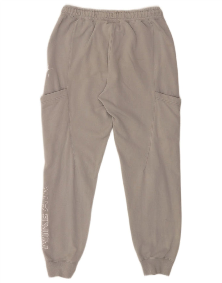 Calça de treino feminina Nike Joggers UK 14 algodão cinza médio