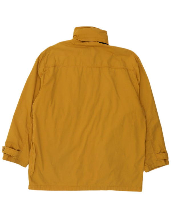 Jaqueta utilitária masculina com capuz Green Leaves UK 42 XL amarela