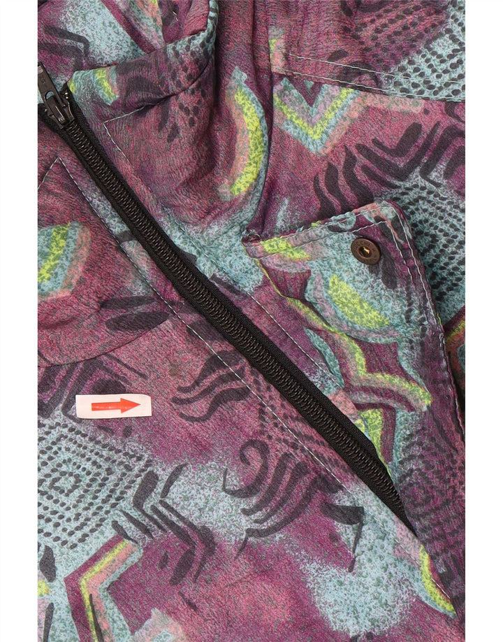 Macacão de esqui feminino Brugi EU 46 XL azul poliamida geométrica