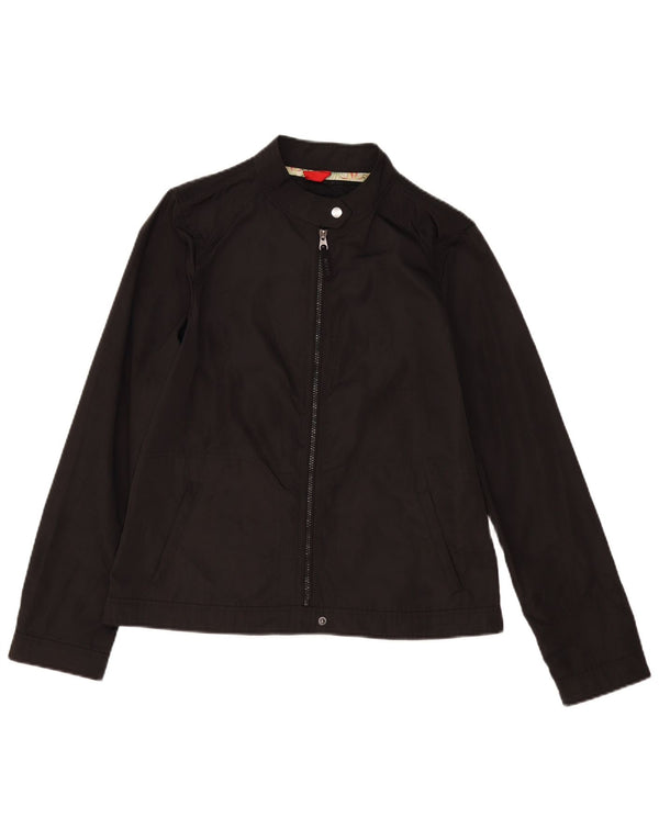 Jaqueta bomber feminina Geox Respira UK 14 grande poliéster preto