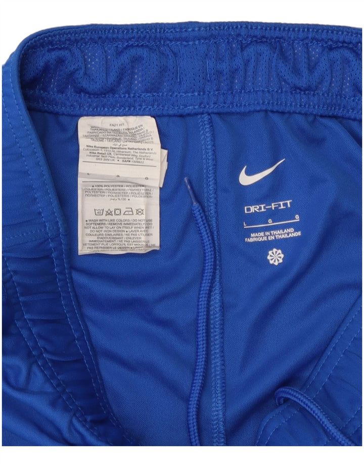 Nike Mens Dri Fit Sport Shorts Grande Azul Poliéster