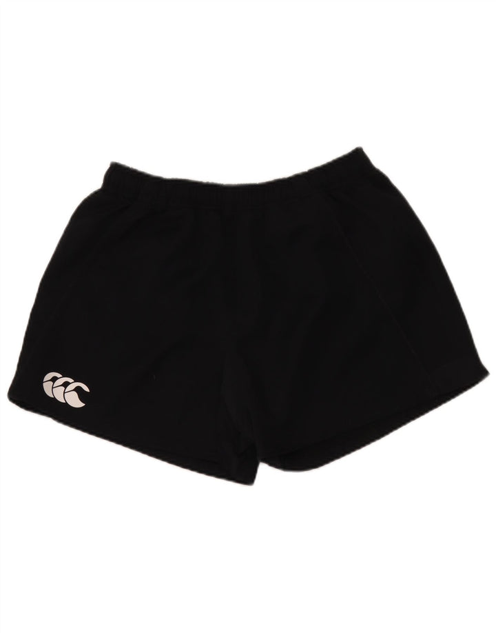 Shorts esportivos masculinos Canterbury XL poliéster preto