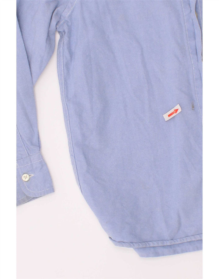 Camisa Gap Menino 6-7 Anos Pequeno Azul Algodão