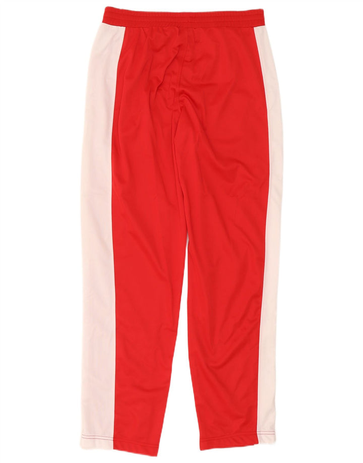 Calça de treino masculina Diadora médio vermelho colorblock poliéster