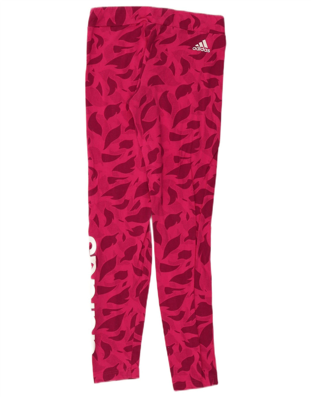 Leggings ADIDAS Meninas Graphic 14-15 Anos Rosa Floral Algodão
