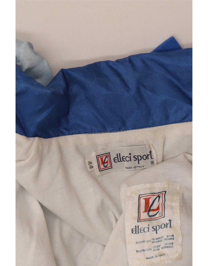 Jaqueta feminina vintage oversized IT 44 Medium Blue Colourblock