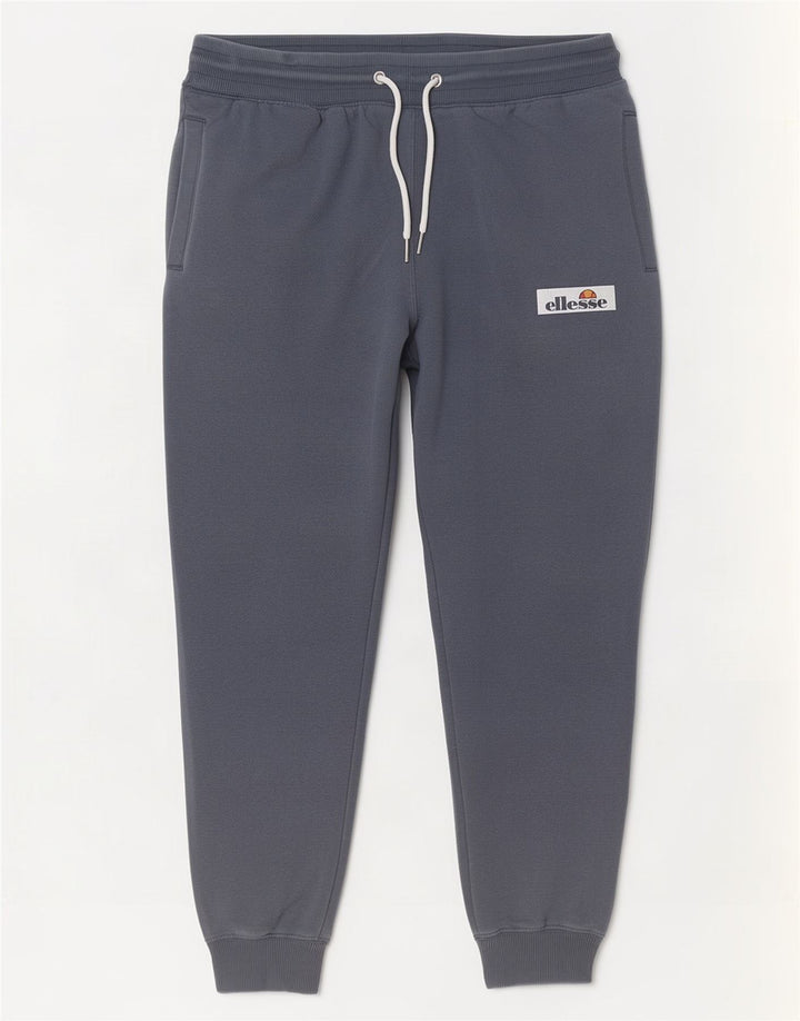 Calça de treino masculina Ellesse Joggers XL cinza algodão
