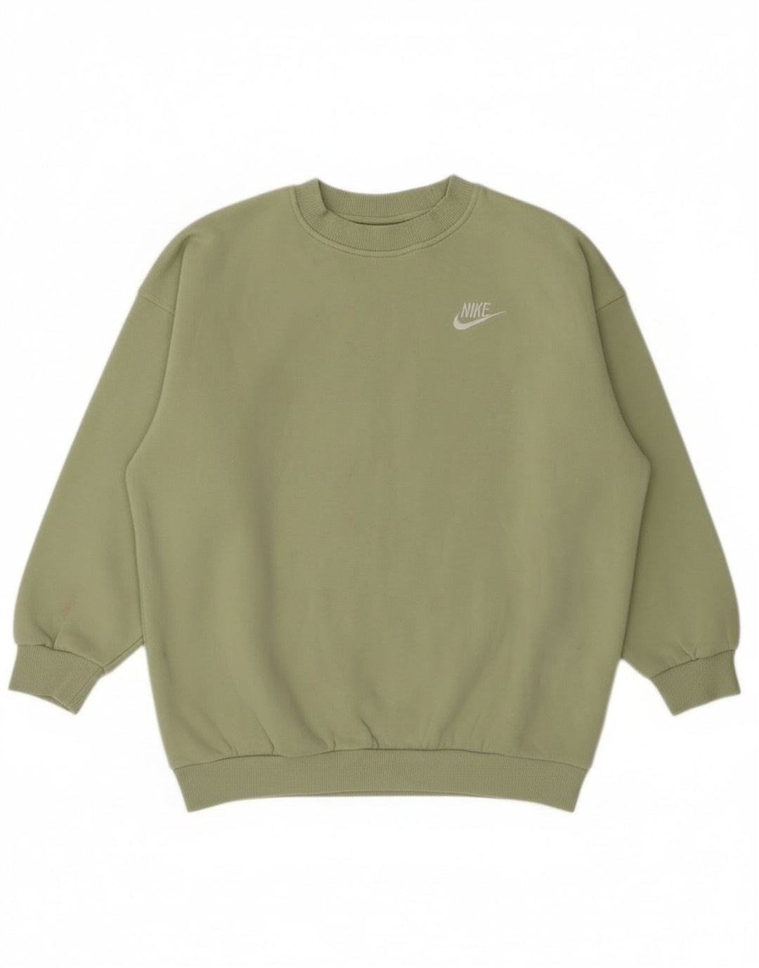 Moletom Nike Girls Jumper 10-11 Anos Médio Algodão Verde
