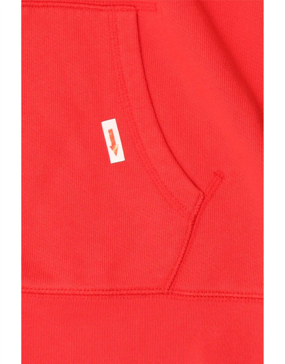 Suéter masculino com capuz e zíper Levi's grande algodão colorido vermelho