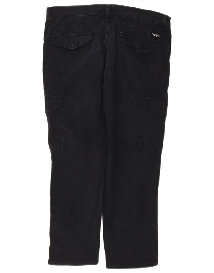 Calça Carrera Masculina Straight Cargo W36 L26 Azul Marinho