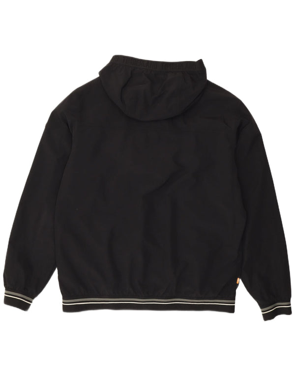 Jaqueta bomber masculina com capuz Timberland UK 42 XL preto nylon