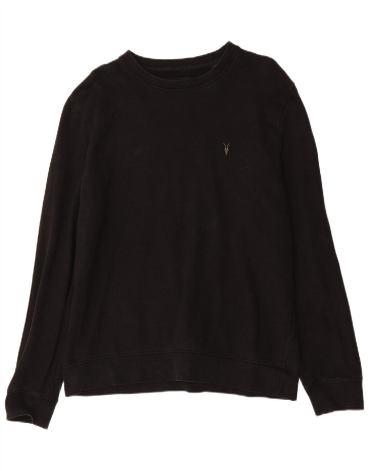 All Saints moletom masculino Jumper XL algodão preto