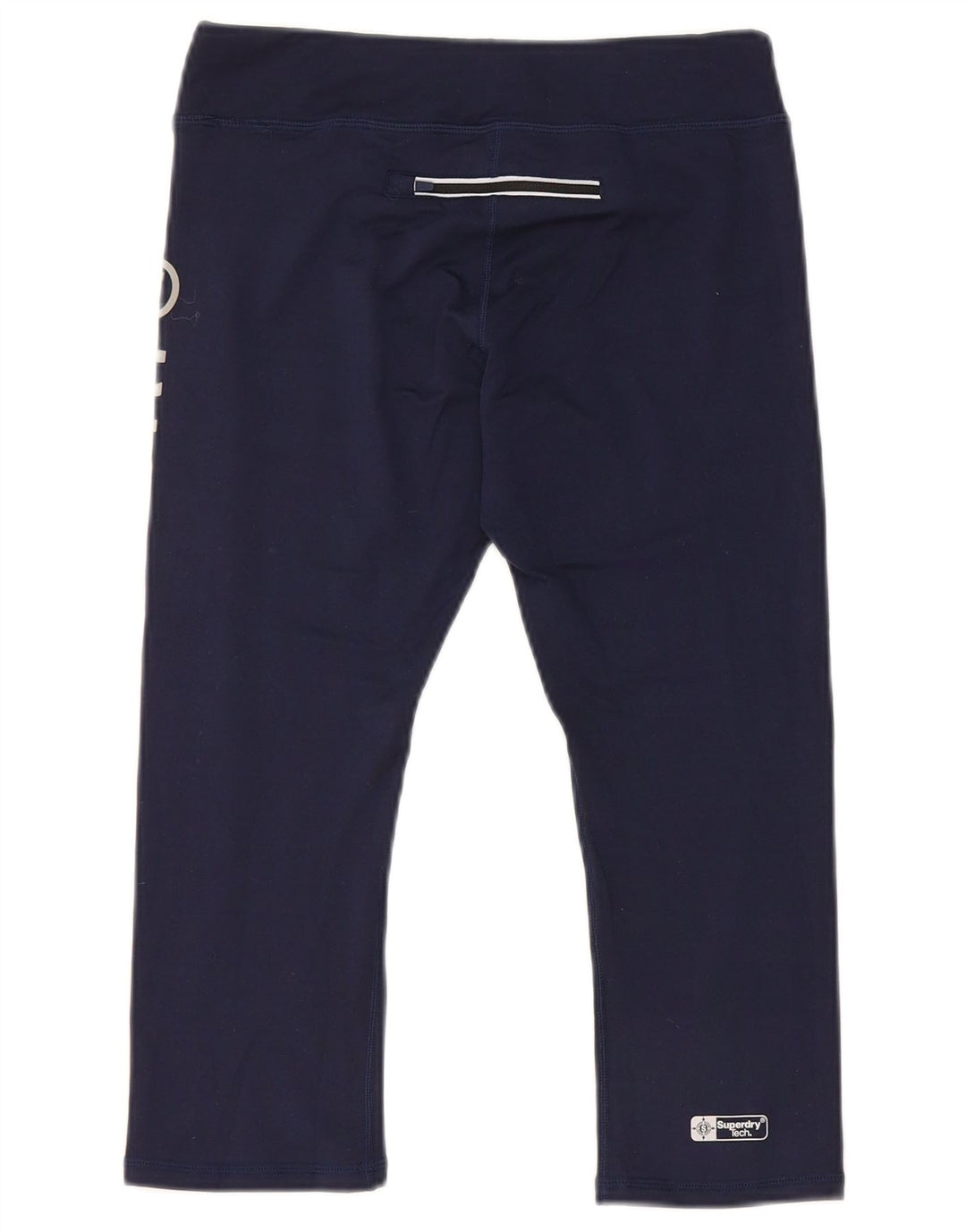 Leggings Capri Superdry Feminino UK 6 XS Azul Marinho Poliéster