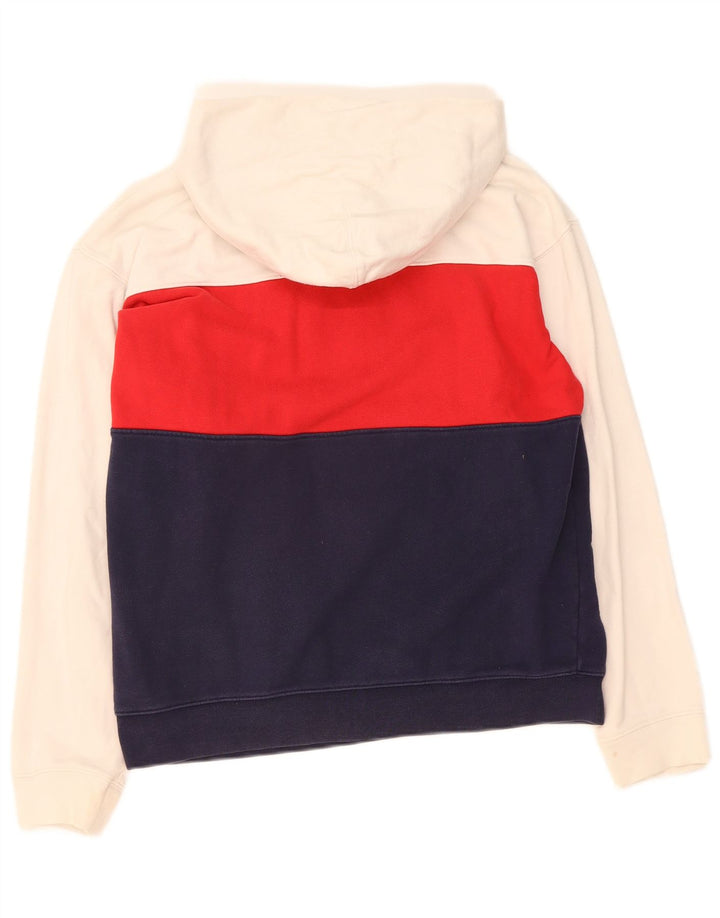 Suéter com capuz gráfico masculino LEVI'S, médio, multicolorido, algodão colorblock