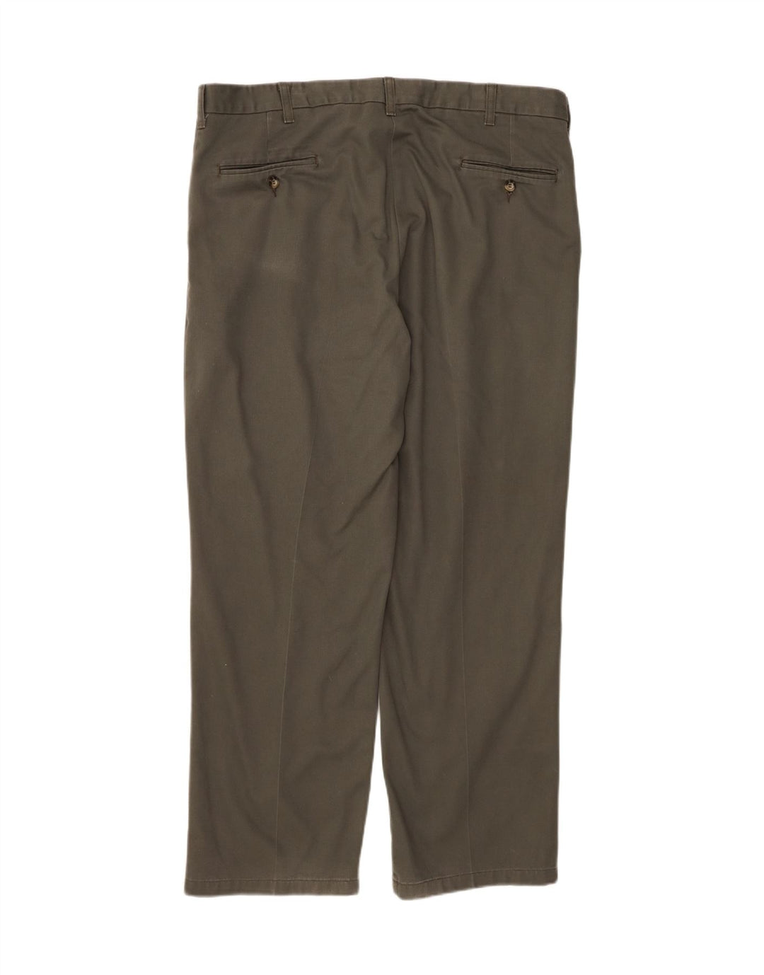 LEE Mens No Iron Pegged Chino Trousers  W40 L30 Khaki Cotton Vintage Lee and Second-Hand Lee from Messina Hembry 