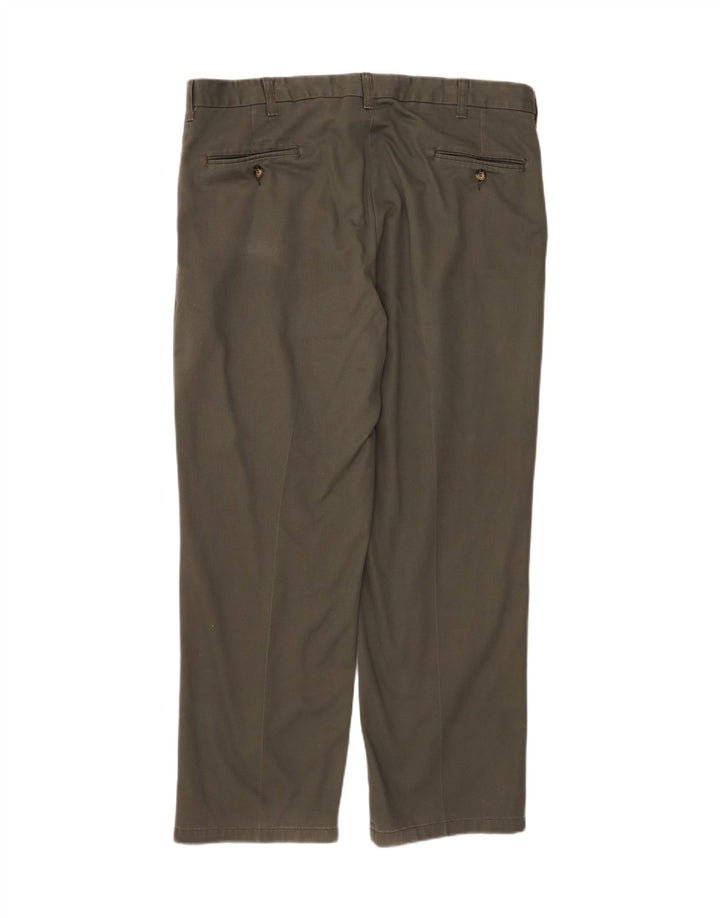 LEE Mens No Iron Pegged Chino Trousers  W40 L30 Khaki Cotton Vintage Lee and Second-Hand Lee from Messina Hembry 
