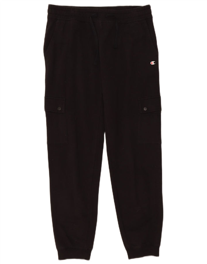 Calça cargo masculina Champion Joggers médio W29 L28 preta