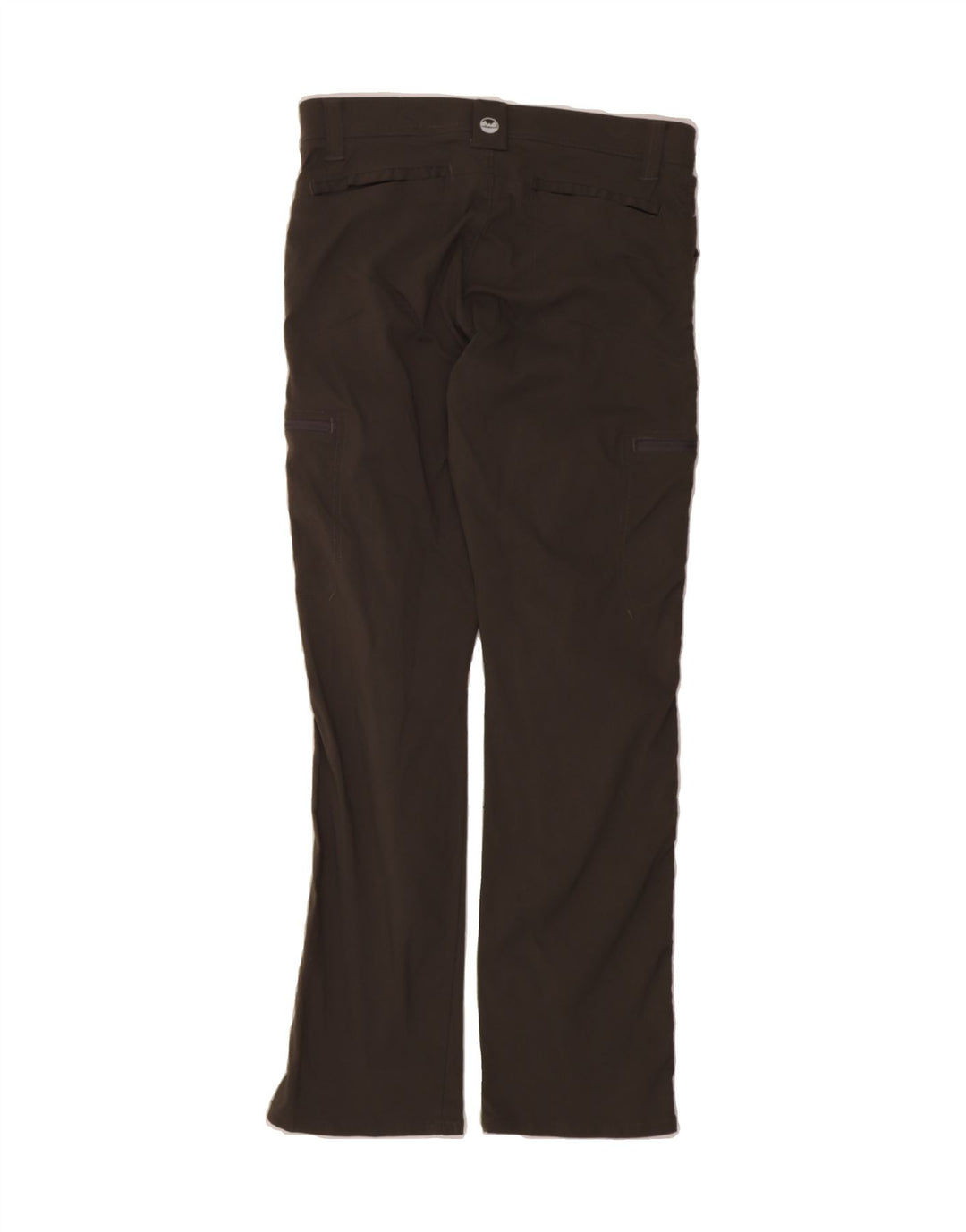 WRANGLER Womens Straight Cargo Trousers  W32 L30 Grey Nylon Vintage Wrangler and Second-Hand Wrangler from Messina Hembry 
