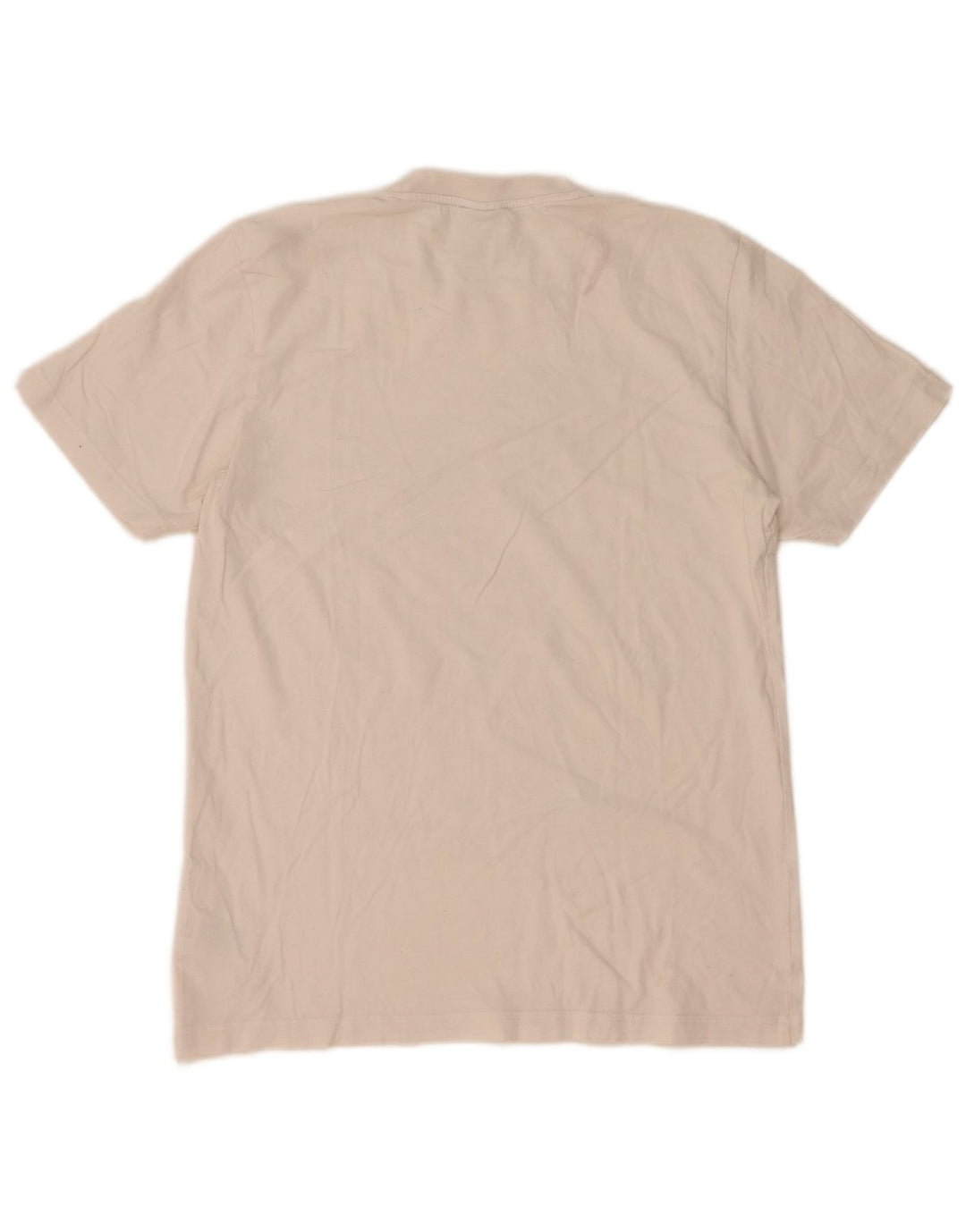Adidas Mens Graphic T-Shirt Top Médio Algodão Branco