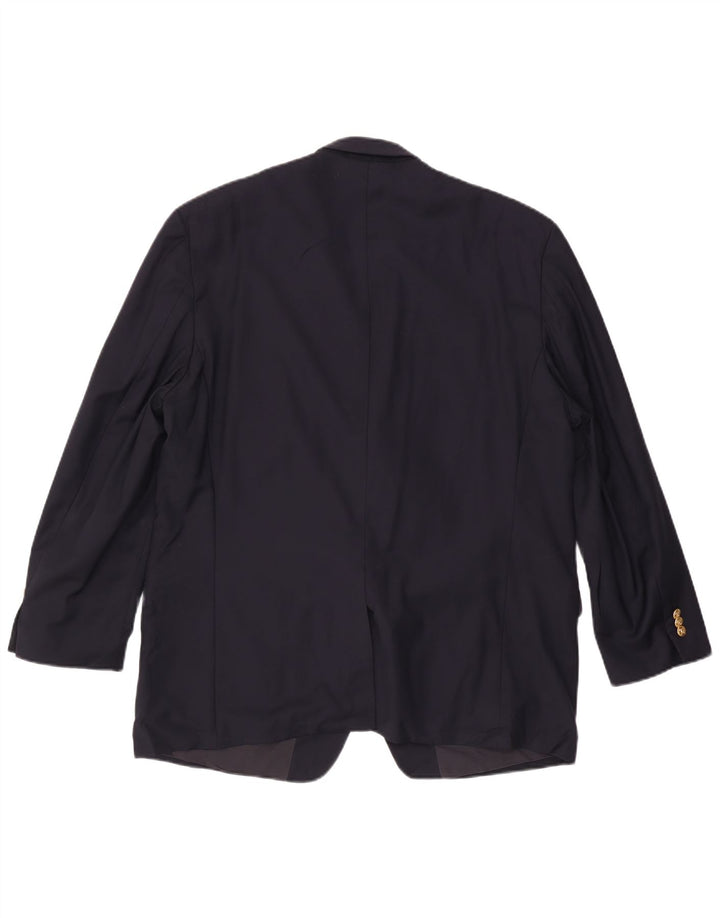 Jaqueta Blazer Ralph Lauren Masculina com 2 Botões Reino Unido 40 Grande Azul Marinho
