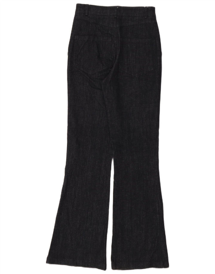 Stefanel Calça Jeans Feminina Flared EU 34 XS W24 L31 Azul Marinho