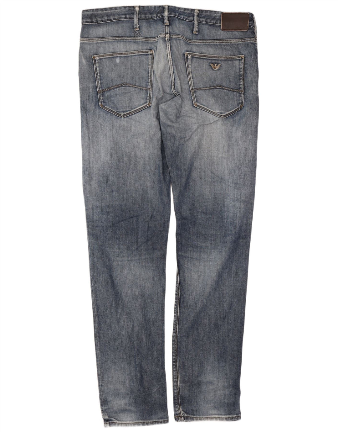 Calça Jeans Slim Feminina Armani W34 L34 Azul
