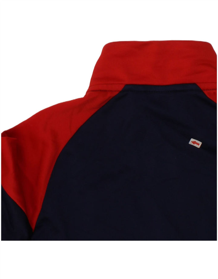 Jaqueta Puma Boys Graphic Tracksuit Top 7-8 anos Azul marinho Colorblock