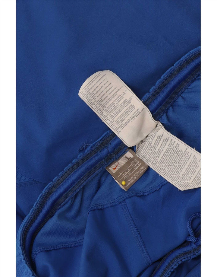 Shorts esportivos masculinos Nike grande poliéster azul