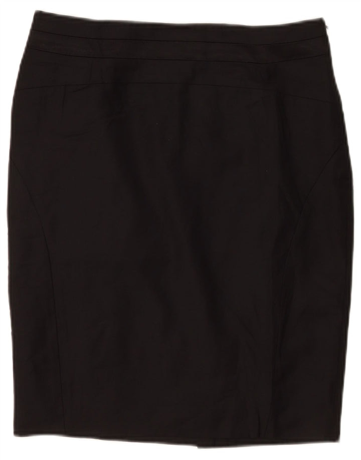 Saia lápis feminina Ted Baker tamanho 2 pequena W28 preta