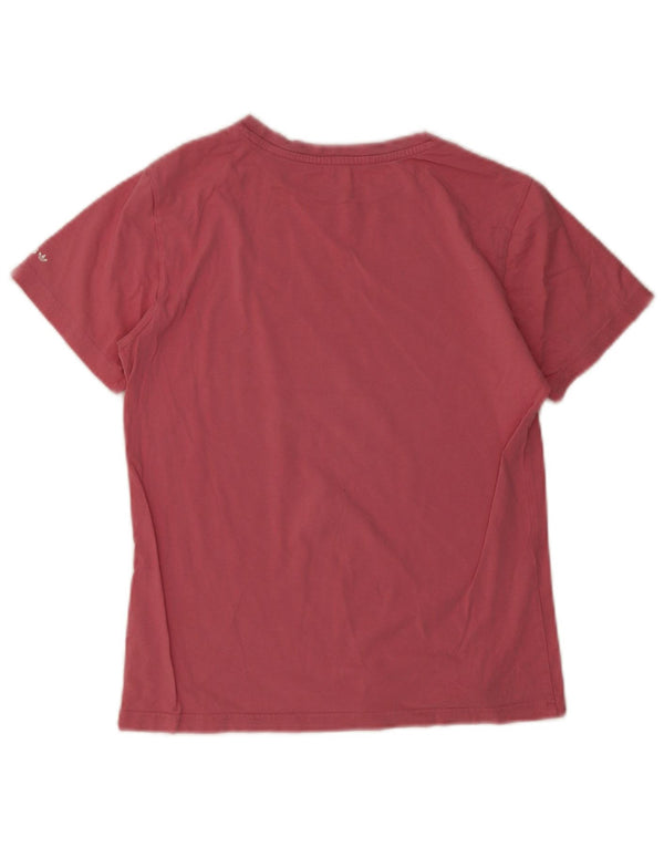Adidas Girls Graphic T-Shirt Top 13-14 Years Pink