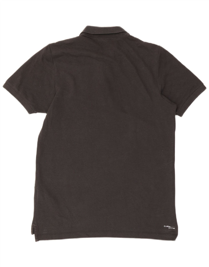 Adidas Mens Clima 365 Polo Shirt Médio Algodão Preto