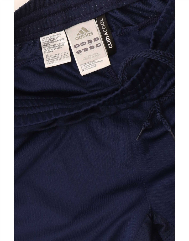 Adidas Mens Climacool Bermuda Sport Shorts Médio Azul Marinho Colorblock