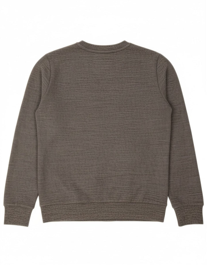 SUPERDRY moletom masculino jumper médio azul marinho algodão