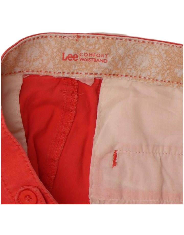 Lee Womens Regular Bermuda Shorts W38 XL Vermelho