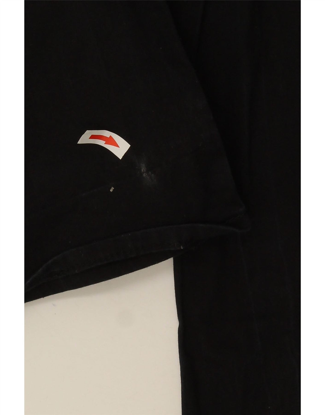 Trussardi Calça jeans reta masculina W25 L32 algodão preto