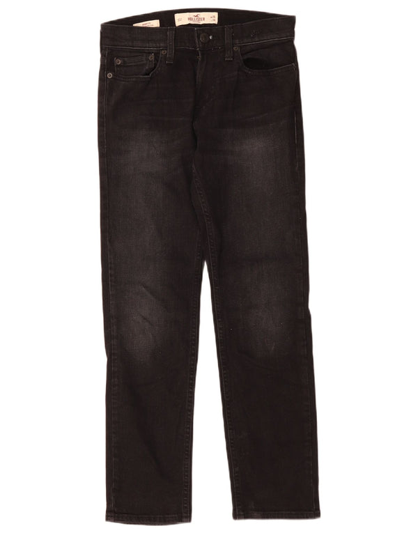 Hollister Mens Skinny Jeans W25 L28 Black Cotton