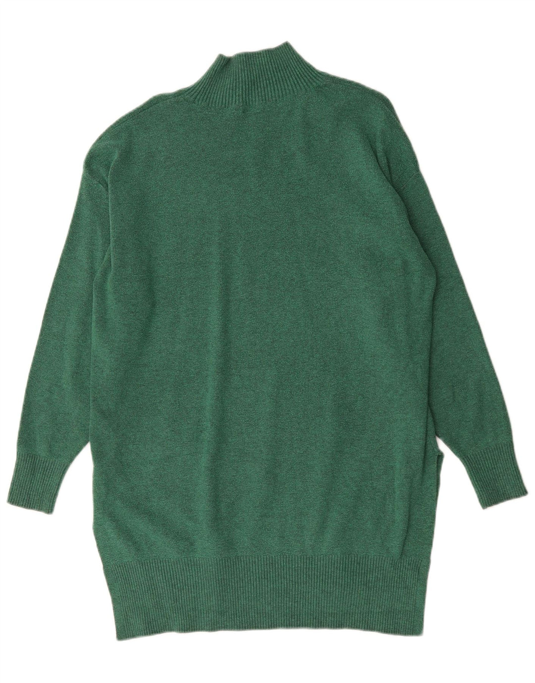 Vestido jumper feminino Marks & Spencer grande tamanho Reino Unido 16 grande viscose verde