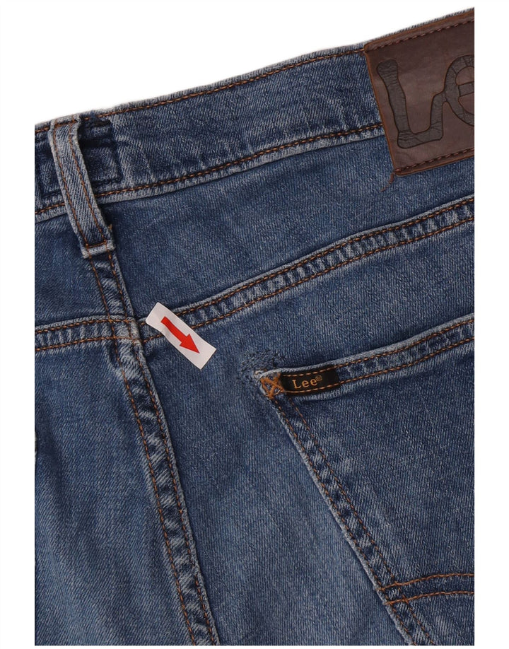 Lee Mens Luke Slim Jeans W32 L34 Azul Algodão