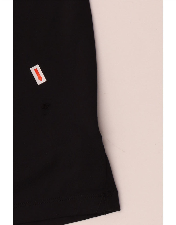 NIKE Meninos Dri Fit Slim Fit Pulôver Treino Top 12-13 Anos Grande Preto