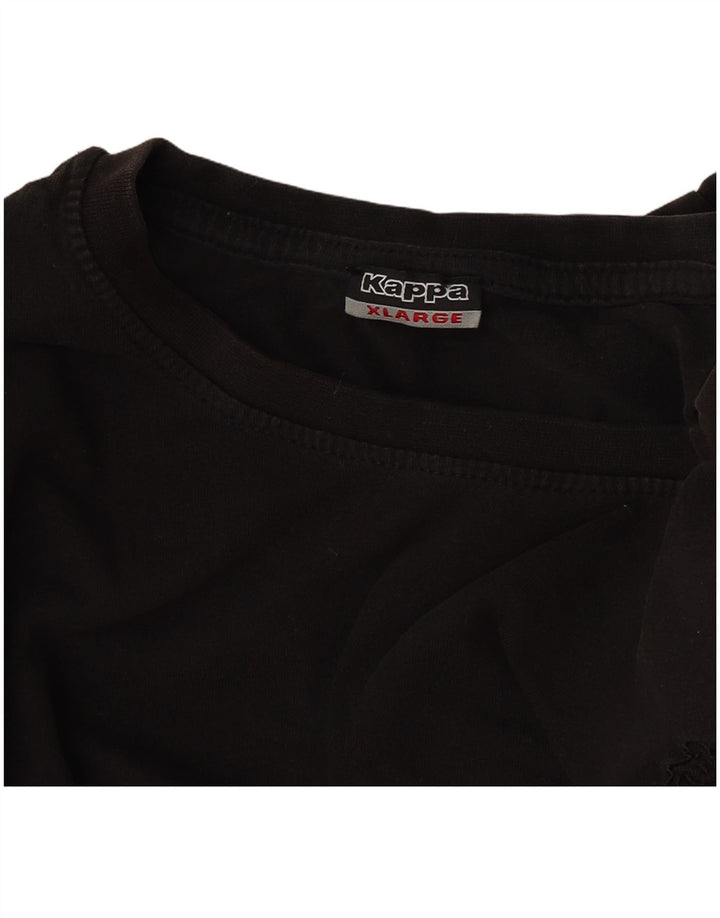 Camiseta masculina Kappa XL preta