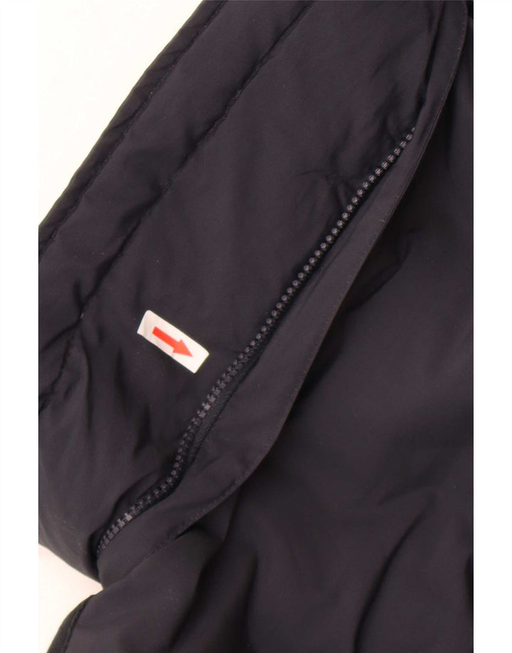 Jaqueta acolchoada masculina Canadiens UK 42 XL algodão azul marinho