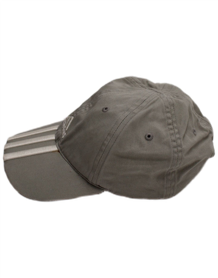 Boné de beisebol gráfico Adidas Boys tamanho único algodão cinza