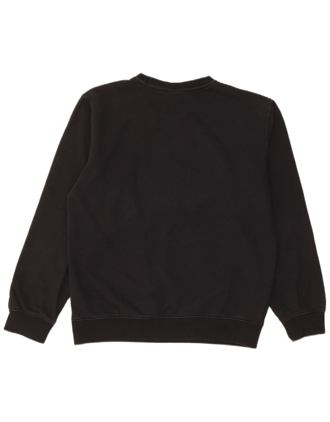 Champion moletom feminino jumper UK 12 médio algodão preto
