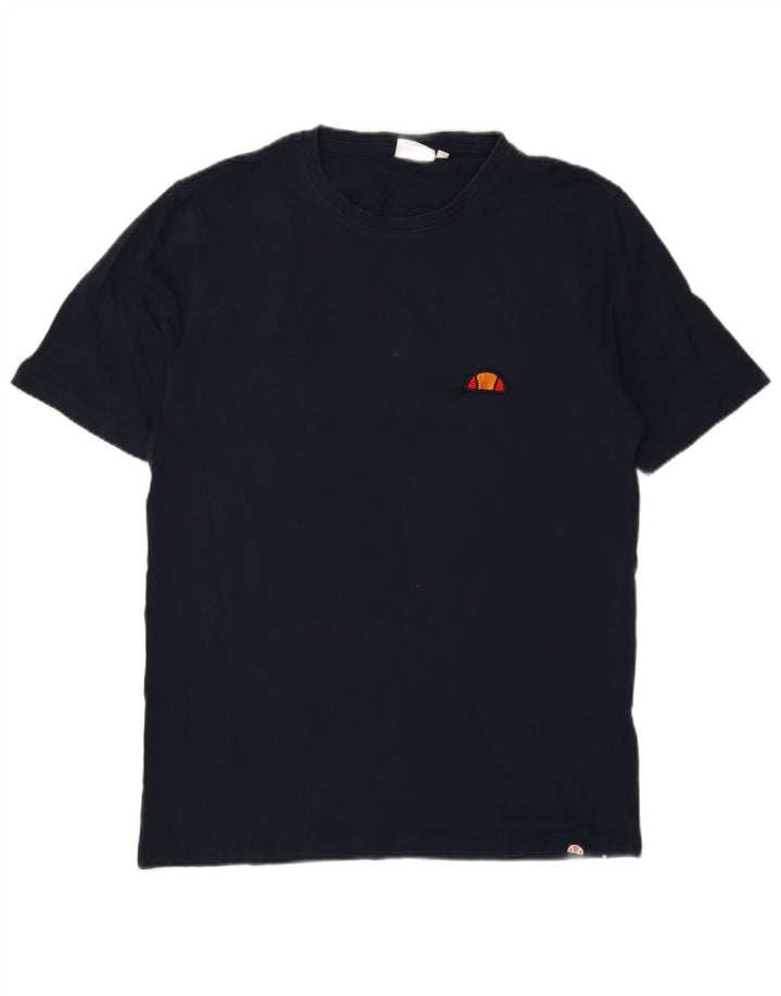 Camiseta masculina Ellesse Top médio algodão azul marinho