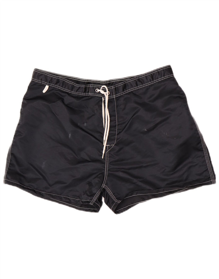 Sundek Mens Natação Shorts Grande Nylon Preto