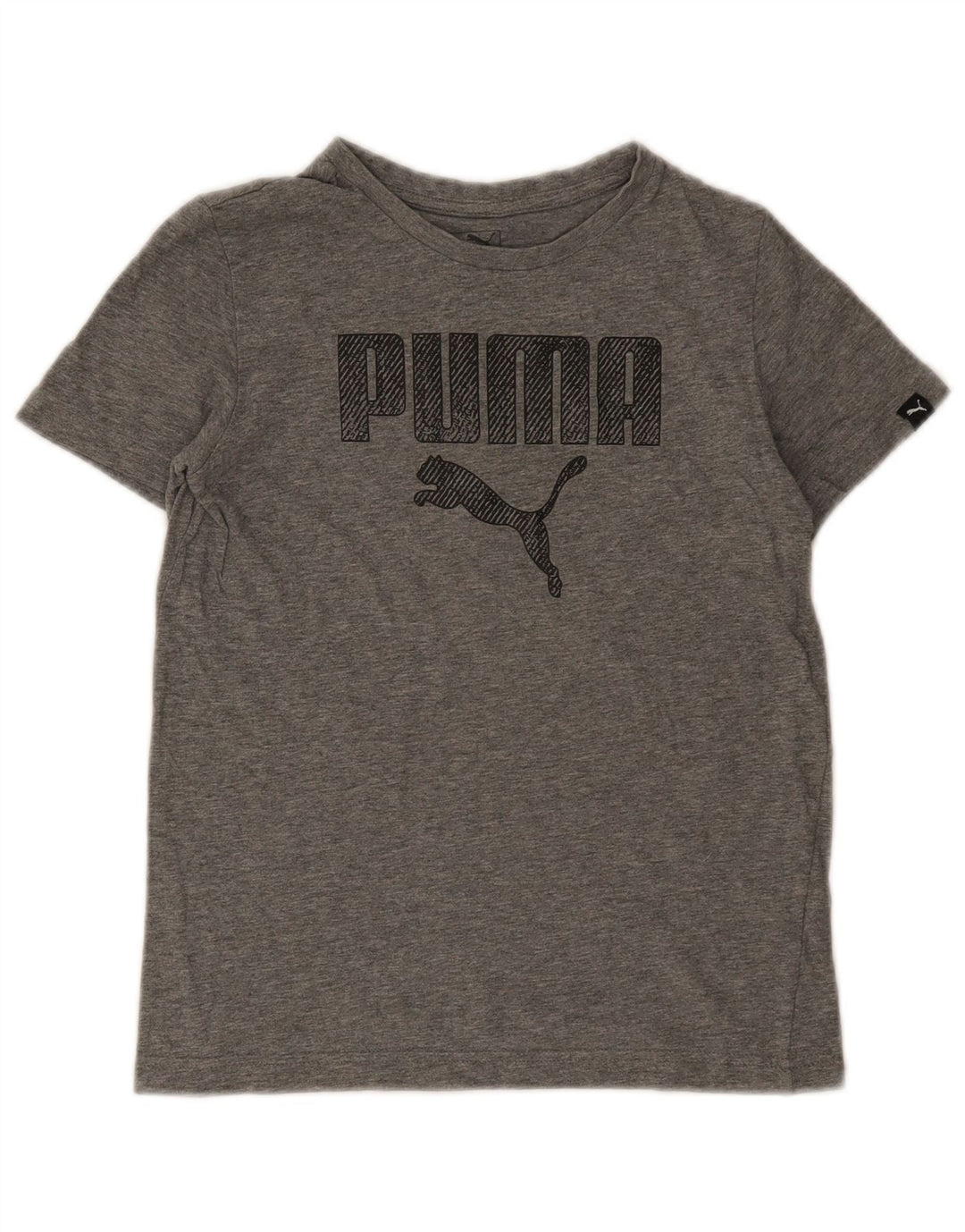 Top Puma Menino Graphic T-Shirt 11-12 Anos Cinzento